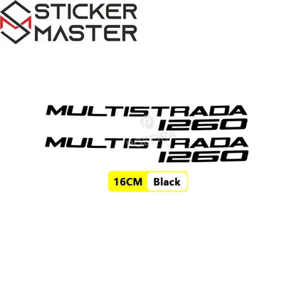 Ducati Multistrada Sticker | 1260 S ve Enduro Yan Grenaj Decal Seti (16 cm) Sticker Master
