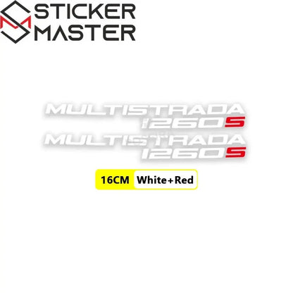 Ducati Multistrada Sticker | 1260 S ve Enduro Yan Grenaj Decal Seti (16 cm) Sticker Master