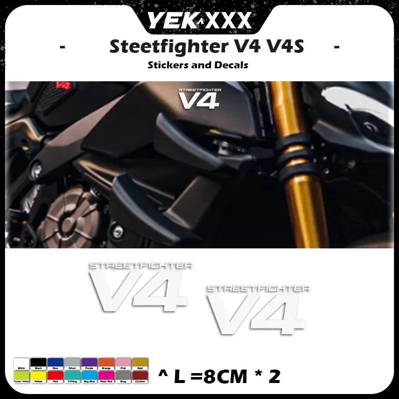 Ducati Streetfighter V4S Sticker Seti | Sticker Master - Sticker Master