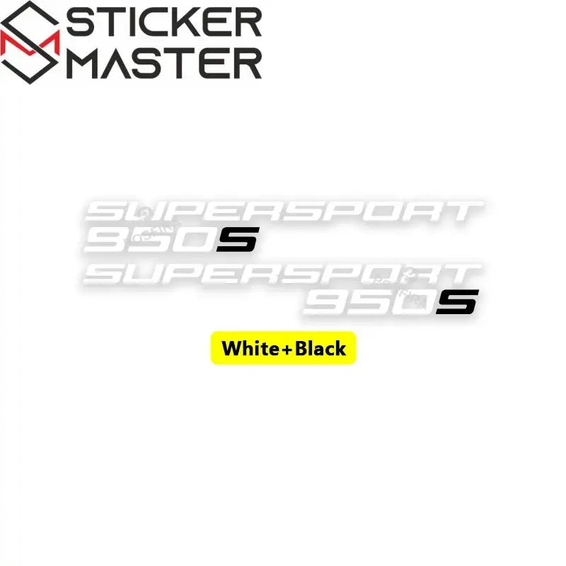 Ducati Supersport Sticker | 950 ve 950 S Yan Grenaj Decal Seti Sticker Master