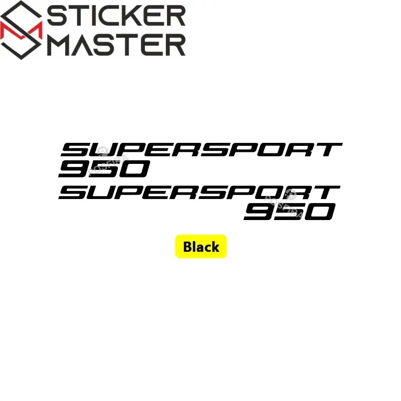 Ducati Supersport Sticker | 950 ve 950 S Yan Grenaj Decal Seti Sticker Master