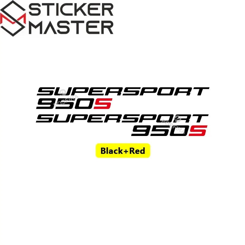 Ducati Supersport Sticker | 950 ve 950 S Yan Grenaj Decal Seti Sticker Master