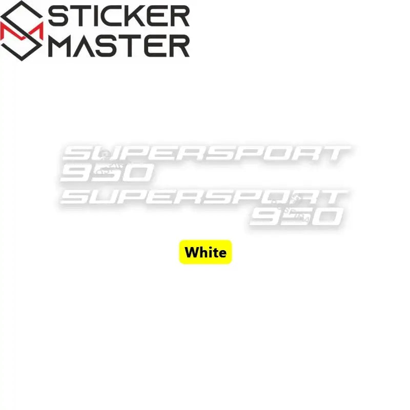 Ducati Supersport Sticker | 950 ve 950 S Yan Grenaj Decal Seti Sticker Master