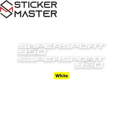 Ducati Supersport Sticker | 950 ve 950 S Yan Grenaj Decal Seti Sticker Master
