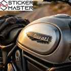 Ducati Wings Sticker Klasik Depo Logosu | Sticker Master