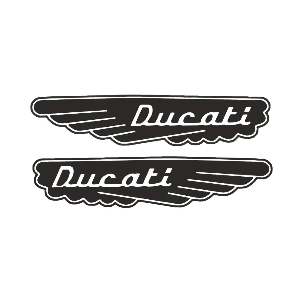 Ducati Wings Sticker Klasik Depo Logosu | Sticker Master - Sticker Master