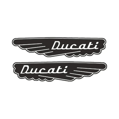 Ducati Wings Sticker Klasik Depo Logosu | Sticker Master - Sticker Master
