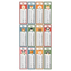 Sticker Master – Hayvanlı Çarpım Tablosu Sticker Seti (15 cm ve 30 cm Seçenekli)