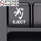 Eject Buton Sticker, Fırlatma Koltuğu Komik Araç Etiketi | Sticker Master