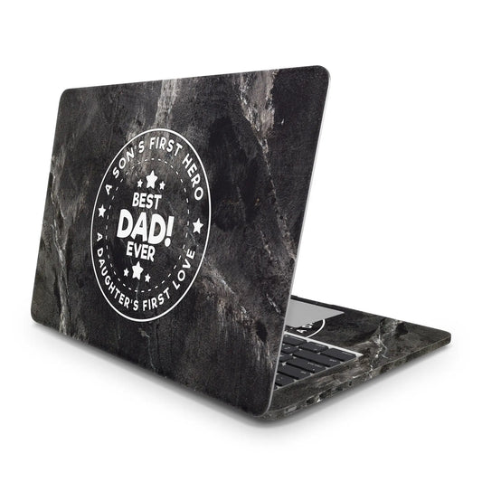 Sticker Master Best Dad Father Evrensel Sticker Dizüstü Bilgisayar Vinil Sticker Decal  12" 13" 13.3" 14" 15" 15.4" 15.6 inç Dizüstü Bilgisayar Çıkartma Koruyucu Macbook Asus Acer Hp Lenovo Huawei Dell İçin - Sticker Master