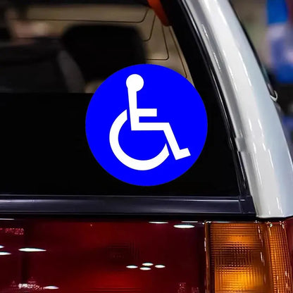 Engelli Araç Stickerı Tekerlekli Sandalye 13 Cm | Sticker Master - Sticker Master