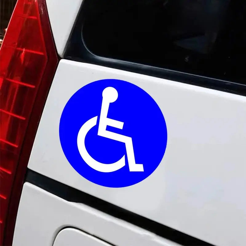 Engelli Araç Stickerı Tekerlekli Sandalye 13 Cm | Sticker Master - Sticker Master
