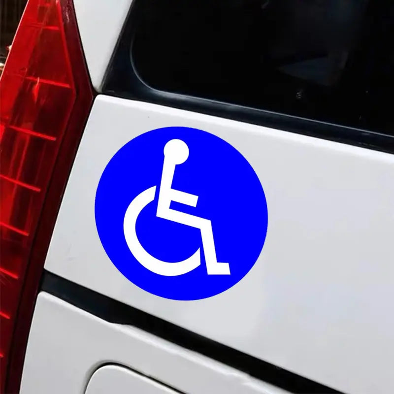 Engelli Araç Stickerı Tekerlekli Sandalye 13 Cm | Sticker Master - Sticker Master