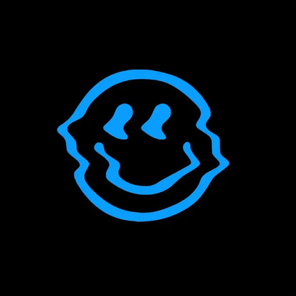 Eriyen Gülen Yüz Sticker Araba Çıkartması - Sticker Master Sticker Master