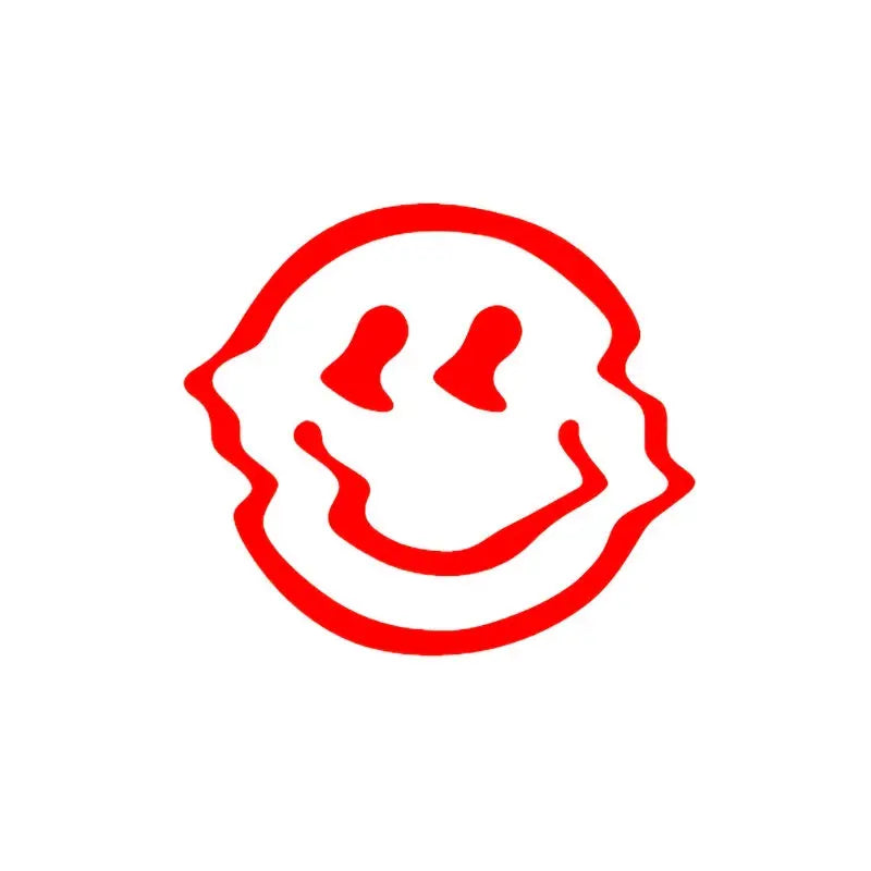 Eriyen Gülen Yüz Sticker Araba Çıkartması - Sticker Master Sticker Master