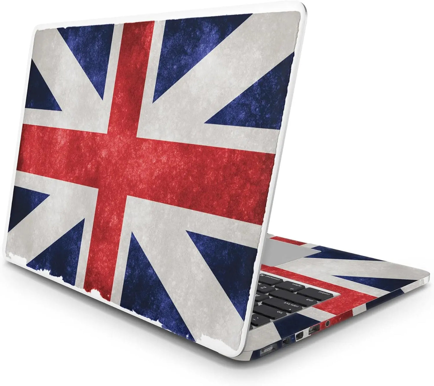 Sticker Master Old England 2 Flag Evrensel Sticker Dizüstü Bilgisayar Vinil Sticker Decal 12" 13" 13.3" 14" 15" 15.4" 15.6 inç Dizüstü Bilgisayar Çıkartma Koruyucu Macbook Asus Acer Hp Lenovo Huawei Dell İçin - Sticker Master