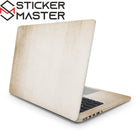 Eskitme Kağıt Dokulu Laptop Sticker White Textured Paper | Sticker Master