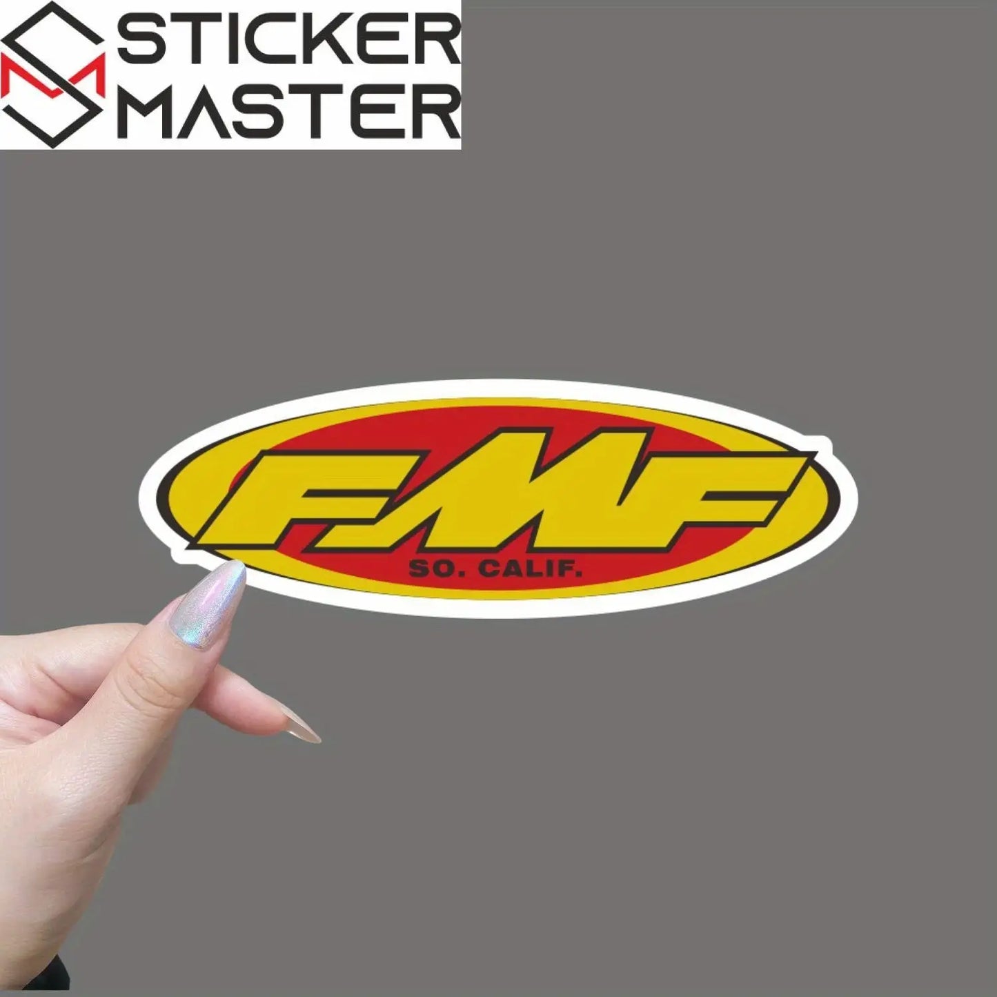 FMF Sticker | California So. Calif. Motocross Egzoz Decal (6 cm) Sticker Master