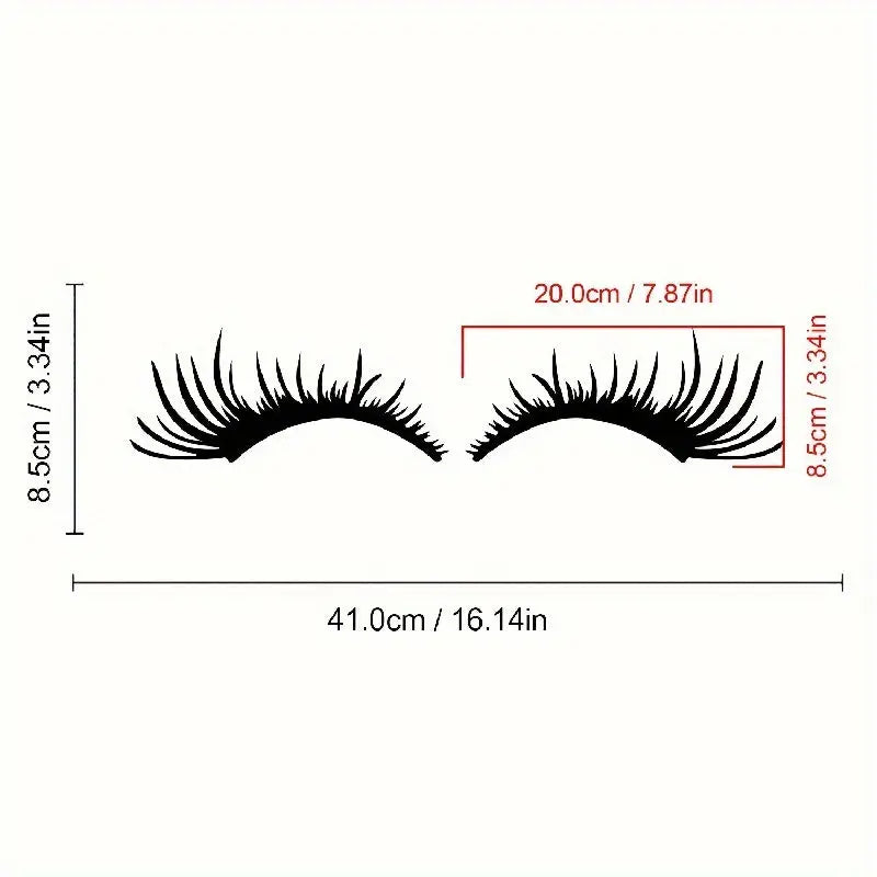 Far Kirpik Sticker - Su Geçirmez Araç Çıkartması Sticker Master