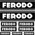 Sticker Master Ferodo Sponsor Set Oto Motor Araba Sticker