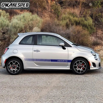 Fiat 500 Abarth Sticker Yan Kapı Şeridi Seti | Sticker Master - Sticker Master