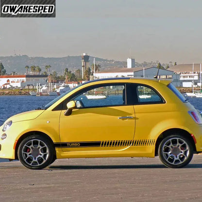 Fiat 500 Abarth Sticker Yan Kapı Şeridi Seti | Sticker Master - Sticker Master