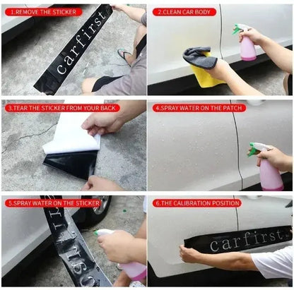 Fiat 500 Kapı Şerit Sticker Yarış Seti | Sticker Master - Sticker Master