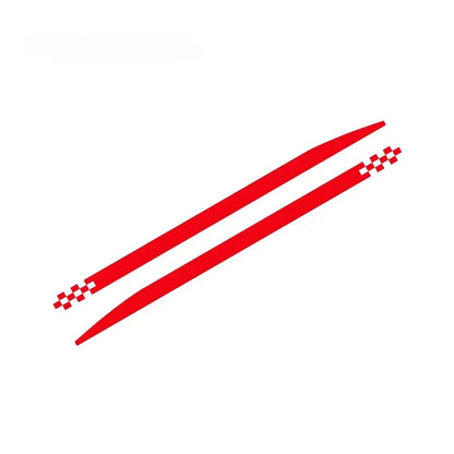 Fiat 500 Kapı Şerit Sticker Yarış Seti | Sticker Master - Sticker Master