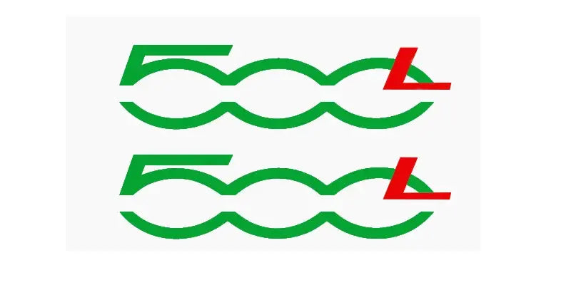 Fiat 500L Ayna Sticker Seti | Yan Ayna Çıkartması | Sticker Master Sticker Master