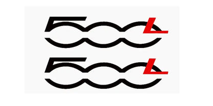 Fiat 500L Ayna Sticker Seti | Yan Ayna Çıkartması | Sticker Master Sticker Master