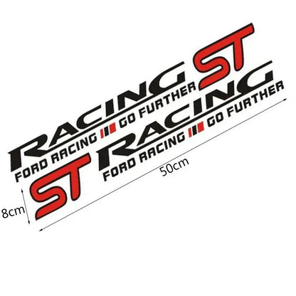 Ford ST Racing Sticker Kapı Şerit Seti | Sticker Master - Sticker Master