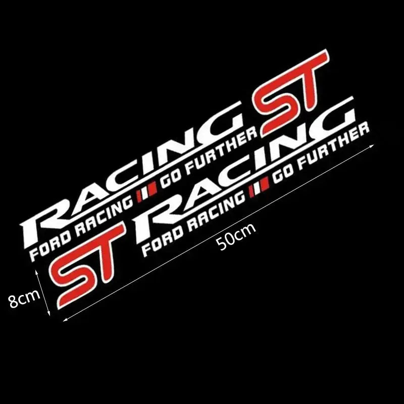 Ford ST Racing Sticker Kapı Şerit Seti | Sticker Master - Sticker Master