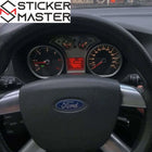 Ford Direksiyon Logo Sticker | Direksiyon Amblemi Kaplama Seti (2 Adet)
