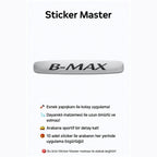 Sticker Master Ford Bmax Kapı Kolu Ve Jant Sticker - 10 Adet
