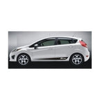 Sticker Master Ford Fiesta Yan Şerit Sticker – Sportif Vinyl Decal Araç Çıkartma - 2 Adet