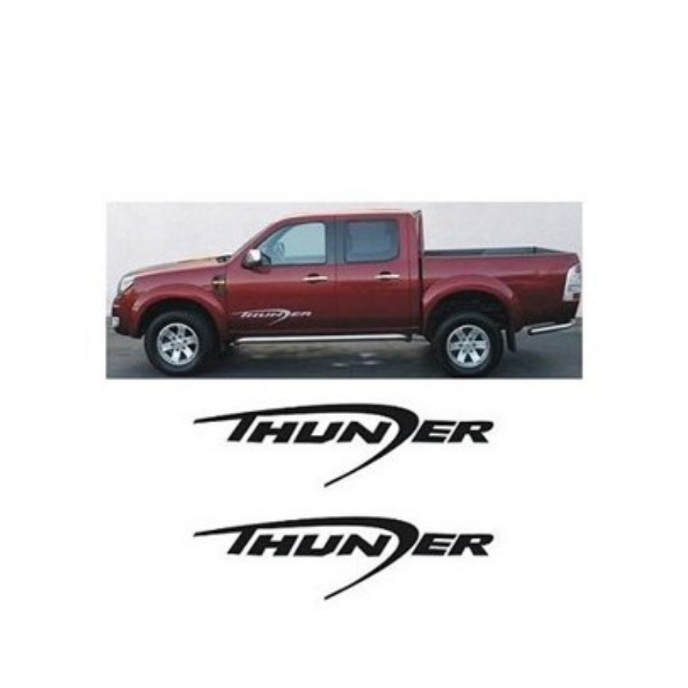 Sticker Master Ford Thunder Oto Araç Off Road Sticker 50 Cm - 2 Adet