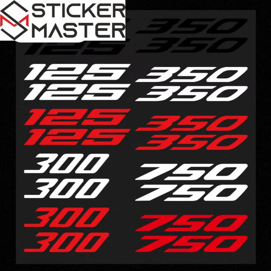 Forza Sticker | Honda Forza 125 300 350 750 Yan Grenaj Decal-Her Renk Sticker Master