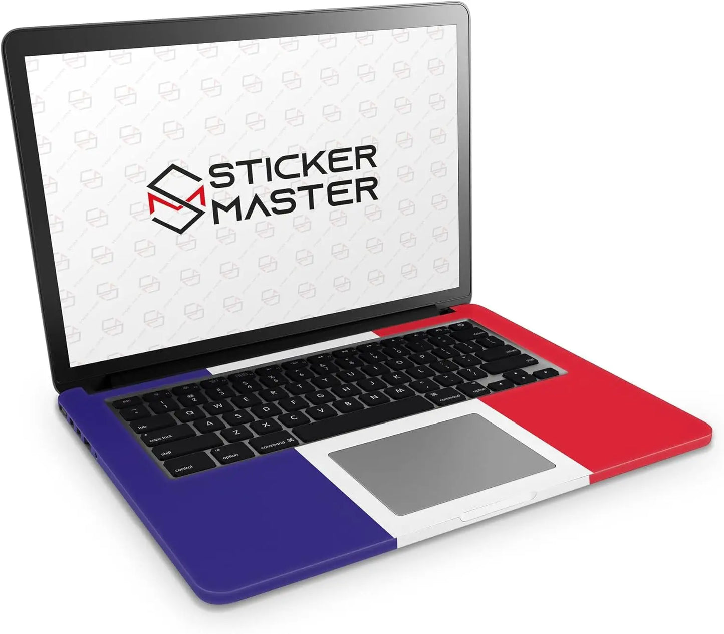 Sticker Master France Flag Evrensel Sticker Dizüstü Bilgisayar Vinil Sticker Decal 12" 13" 13.3" 14" 15" 15.4" 15.6 inç Dizüstü Bilgisayar Çıkartma Koruyucu Macbook Asus Acer Hp Lenovo Huawei Dell İçin - Sticker Master