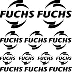 Sticker Master Fuchs Sponsor Set Oto Motor Araba Sticker