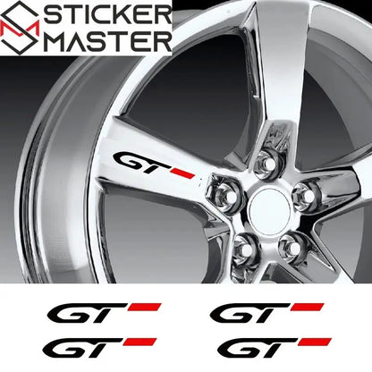 GT Line Sticker Seti | Peugeot Jant ve Kapı Kolu İçin Sportif Decal (4 Adet) Sticker Master