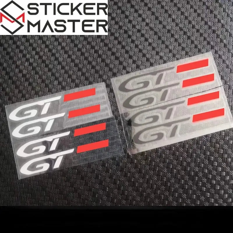 GT Line Sticker Seti | Peugeot Jant ve Kapı Kolu İçin Sportif Decal (4 Adet) Sticker Master