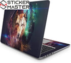 Galaksi Kurt Laptop Sticker Kozmik Tasarım Seti | Sticker Master