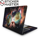 Galaktik Gözlüklü Kedi Laptop Sticker Kedi 10 Uzay Kaplama | Sticker Master