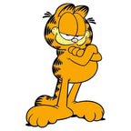 Sticker Master Garfield Dik Sticker Motorsiklet,Kask,Laptop,Motor Ve Oto Araç Sticker 15X10 Cm Renkli