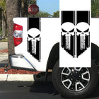 Punisher Kuru Kafa Sticker | Kamyonet & Off-Road Araç Etiketi | Sticker Master