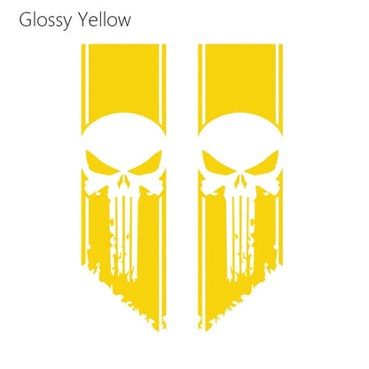 Ghost Skull Pickup Sticker Seti Su Geçirmez | Sticker Master Sticker Master