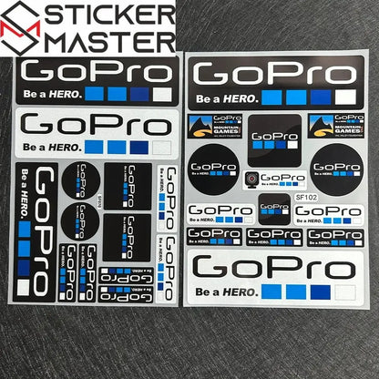Sticker Master GoPro HERO Extreme Sports Sticker Motor Araç Çıkartma Etiket - Sticker Master