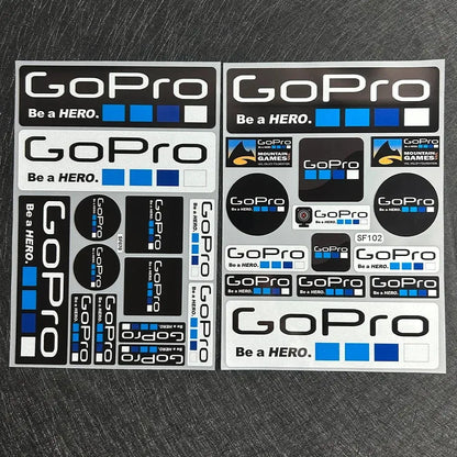 Sticker Master GoPro HERO Extreme Sports Sticker Motor Araç Çıkartma Etiket - Sticker Master