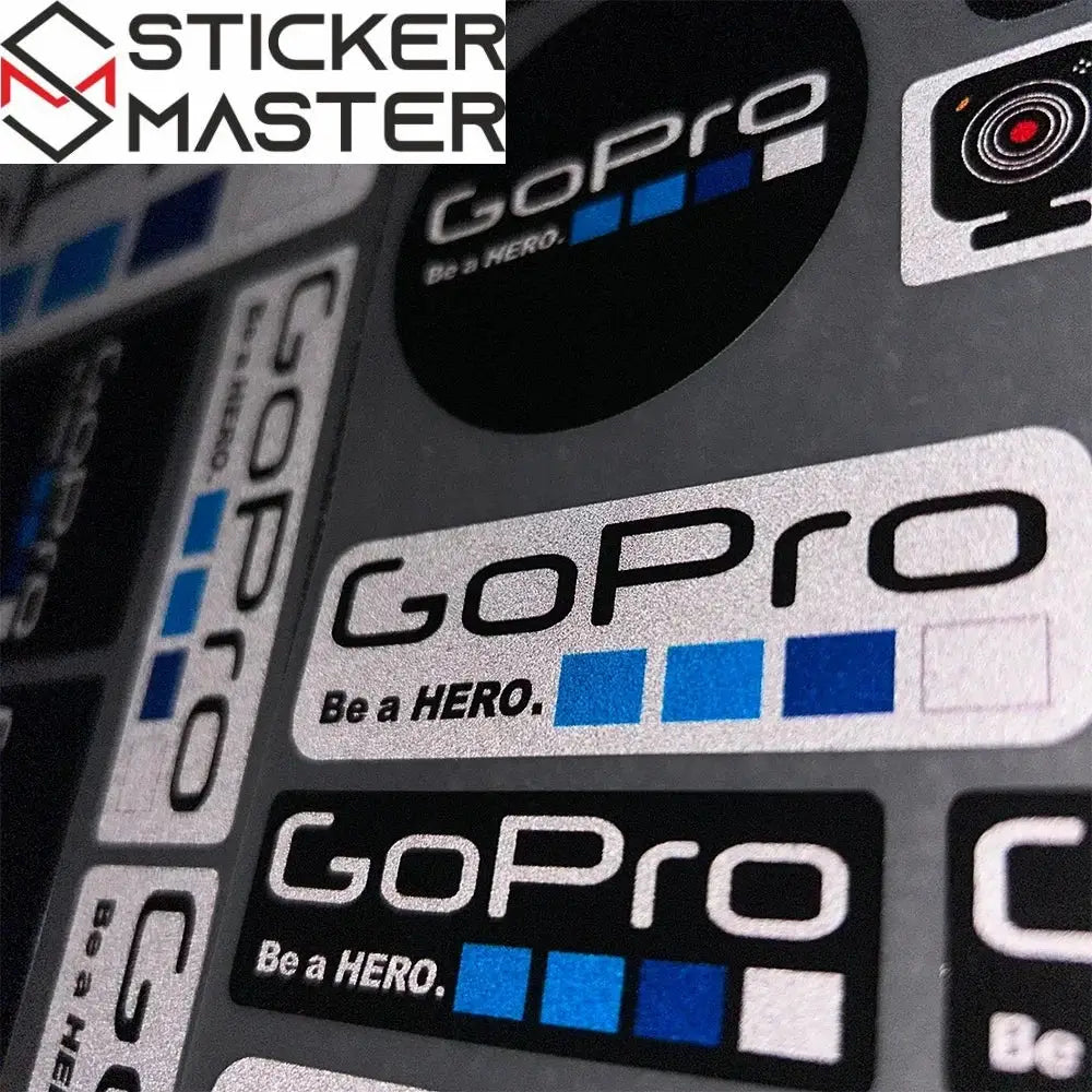 Sticker Master GoPro HERO Extreme Sports Sticker Motor Araç Çıkartma Etiket - Sticker Master