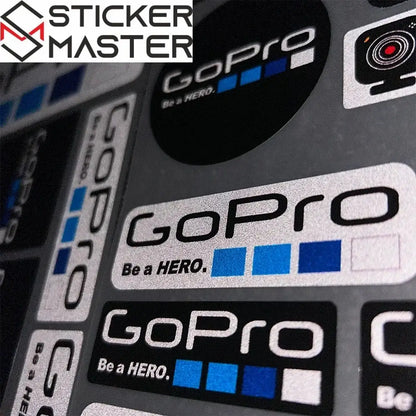 Sticker Master GoPro HERO Extreme Sports Sticker Motor Araç Çıkartma Etiket - Sticker Master